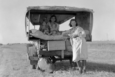 Searching for Work in the Cotton Fields 1936