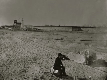 Fort Monroe, Virginia. Light house