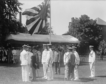 French and Japanese ambassadors and their wives