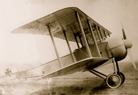 German Bi-plane Ago type
