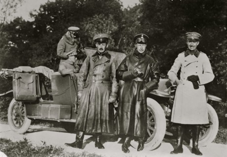 German Crown Prince at front