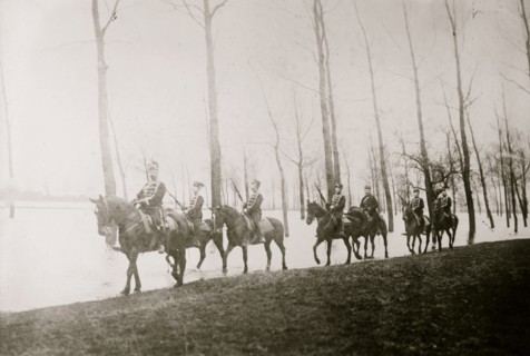 German Hussar patrol