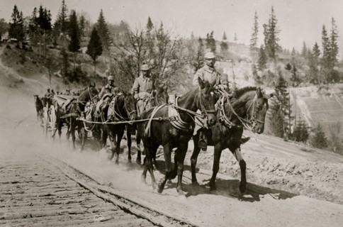 Germans. in Carpathians