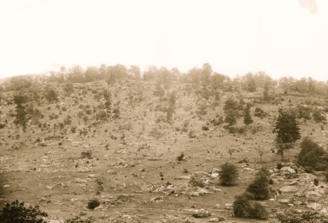 Gettysburg, Pennsylvania. View of Little Round Top 1863