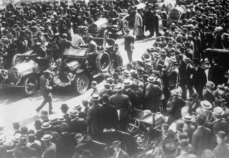 Glidden Auto Tour in Cincinnati 1908