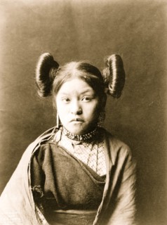 Gobuguoy, Walpi girl 1900
