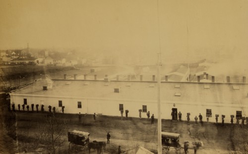 Government bakery, Stoneman's Station, Aquia Creek & Fredericksburg Railroad 1863