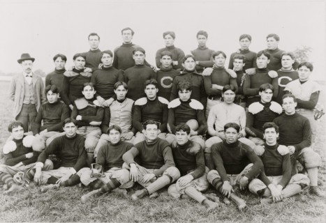 Indian foot ball teams 1898