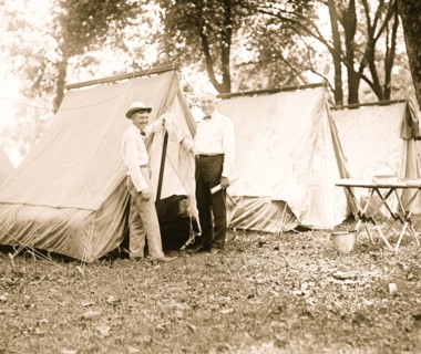 Harvey Firestone & President Warren Harding 1921