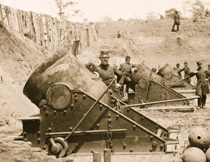 Siege of Yorktown, Virginia Battery #4 1862