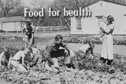 Homegrown food is homegrown wealth.  1936