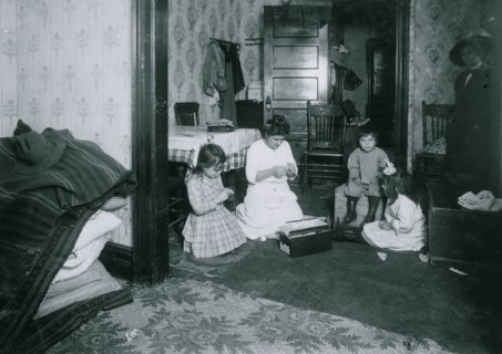 Home-work on embroidery 1912