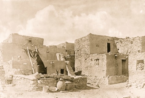 Hopi (Moqui) Indians snake kiva Oraibi Pueblo 1910