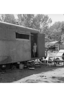 Little Girl in Hous Trailer 1939