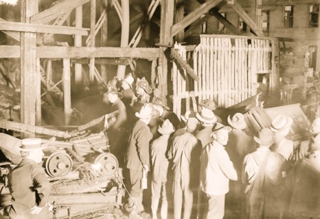 Rescued from Aqueduct fire 1913