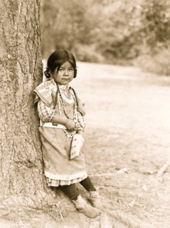 Innocence, an Umatilla girl 1910