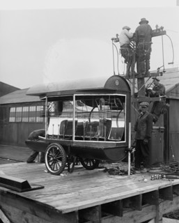 Installation of Searchlights at an Airfield