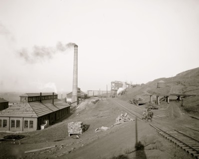Iron mine, Red Mountain, Birmingham, Alabama 1906