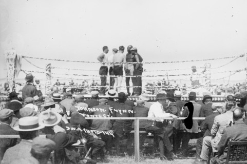 Jack Johnson Flynn Bout 1912