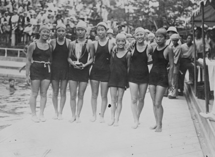 Japanese Girl Swimmers
