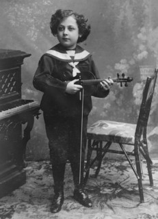 Jascha Heifitz, Jewish Child Prodigy Violinist 1919