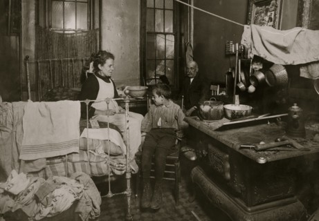 Tenement Apartment Home life 1913