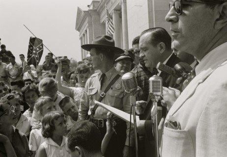 Little Rock, 1959. Rally at state capitol 1959