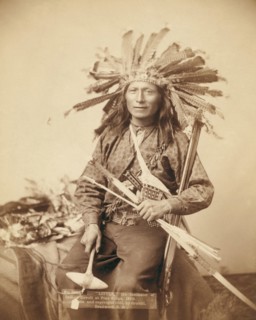 Little, the instigator of Indian Revolt at Pine Ridge, 1890 1891