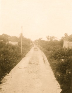 Main road, New Bight, Cat Island 1935