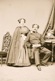 Maj. Gen. Abner Doubleday & his wife 1863