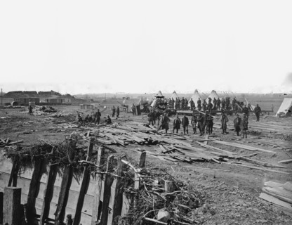 Manassas, Va. Provost guard of the 9th New York Infantry 1862