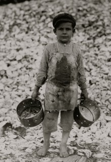 Young shrimp-picker 1911