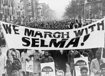 Harlem Civil Rights Parade 1965