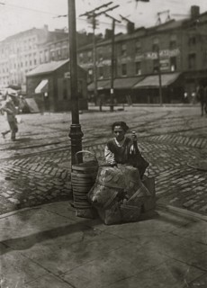 Marie Costa, Italian Basket Seller 1908