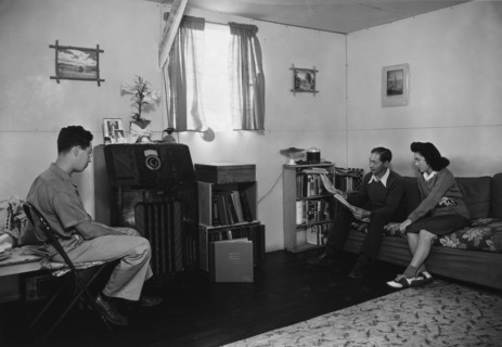 Yonemitsu Family, son - Michael, sister - Lucy Toshiko, father 1943