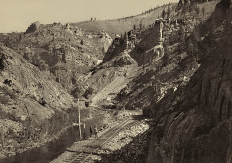 Mines in Eagle River Canon [Cañon]