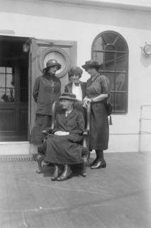 Mme Curie & daughters. And Mrs. meloney nown