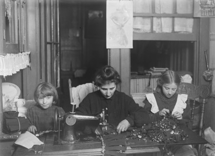 Family Manufactures Garters 1908