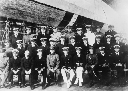 Naval officers, LAKEHURST 1923