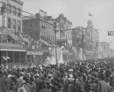 New Orleans, La., Mardi Gras Day, the "Red" Pageant 1903