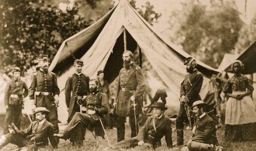 Headquarters Fifth Army Corps, Harrison's Landing, James River, Va. 1862