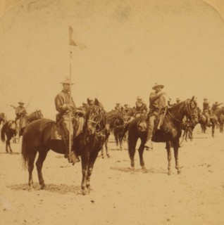 Ninth U.S. Cavalry--famous Colored Regiment--Draw Sabers! 1898