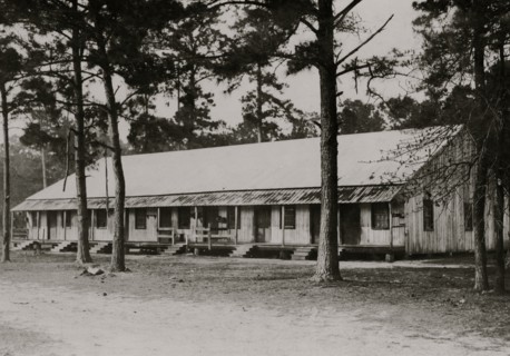 One of the labor camps for workers in Peerless Oyster Co.  1911