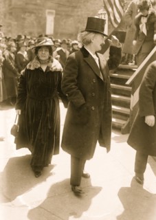 Paderewski & wife nown