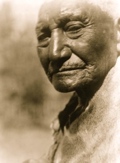 An aged Paviotso of Pyramid Lake 1924