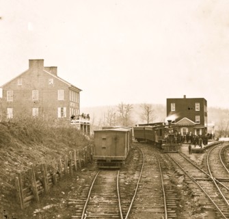 Hanover Railway Junction, Pennsylvania 1863