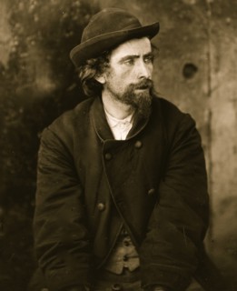 Washington Navy Yard, District of Columbia. Man arrested on suspicion of being one of the conspirators 1865