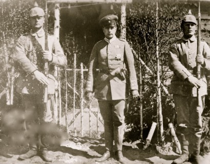 Prince Adalbert in Russian Poland 1916