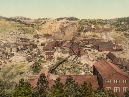 Red Mountain, Ouray-Silverton Stage Road, Colorado 1900