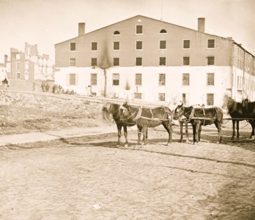 Richmond, Virginia. Libby Prison. 1865